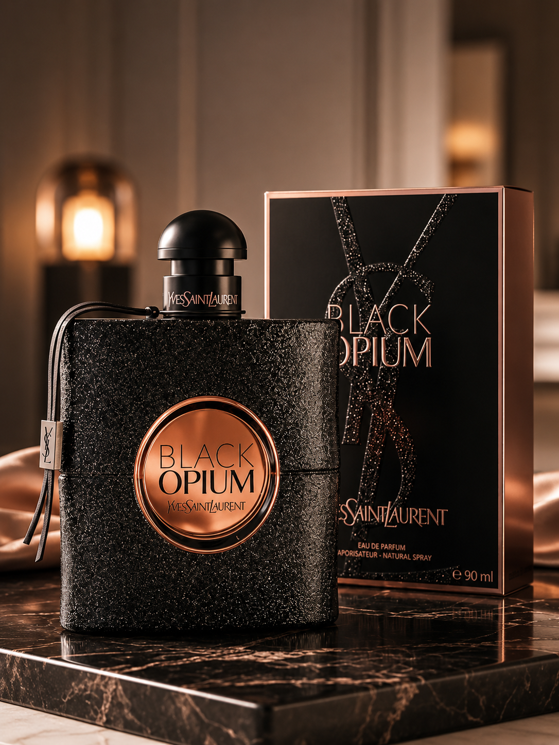 Black opium Yves saint Laurent (eau de parfum) 90ml